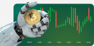 Painel da plataforma de exchange de criptomoedas Tigre Fundavança em exibição
